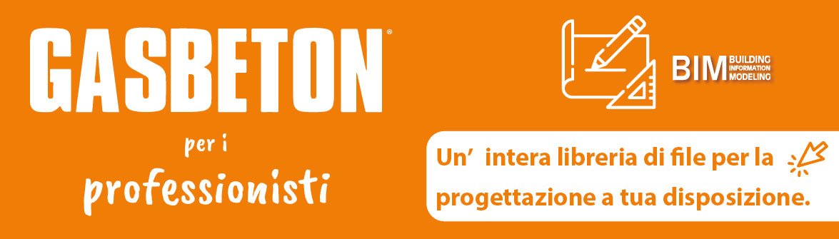 Gasbeton BIM - Una intera libreria di file per la progettazione a tua disposizione